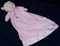 Disney Winnie the Pooh Bear Pink Security Blanket Lovey Plush